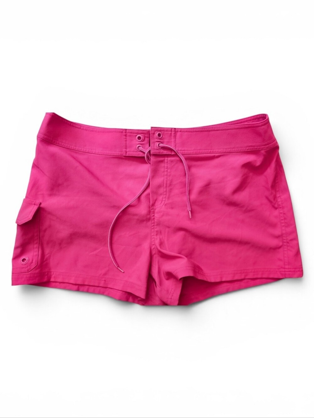 Jag Women's Board Shorts Pink Boardshorts with Side Pocket XL